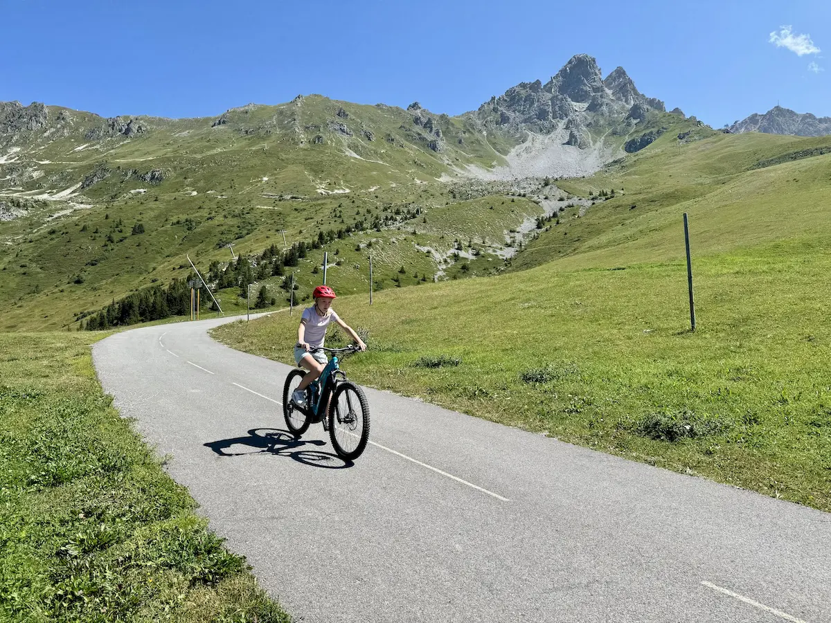 In de zomer is Courchevel een mountainbike paradijs!