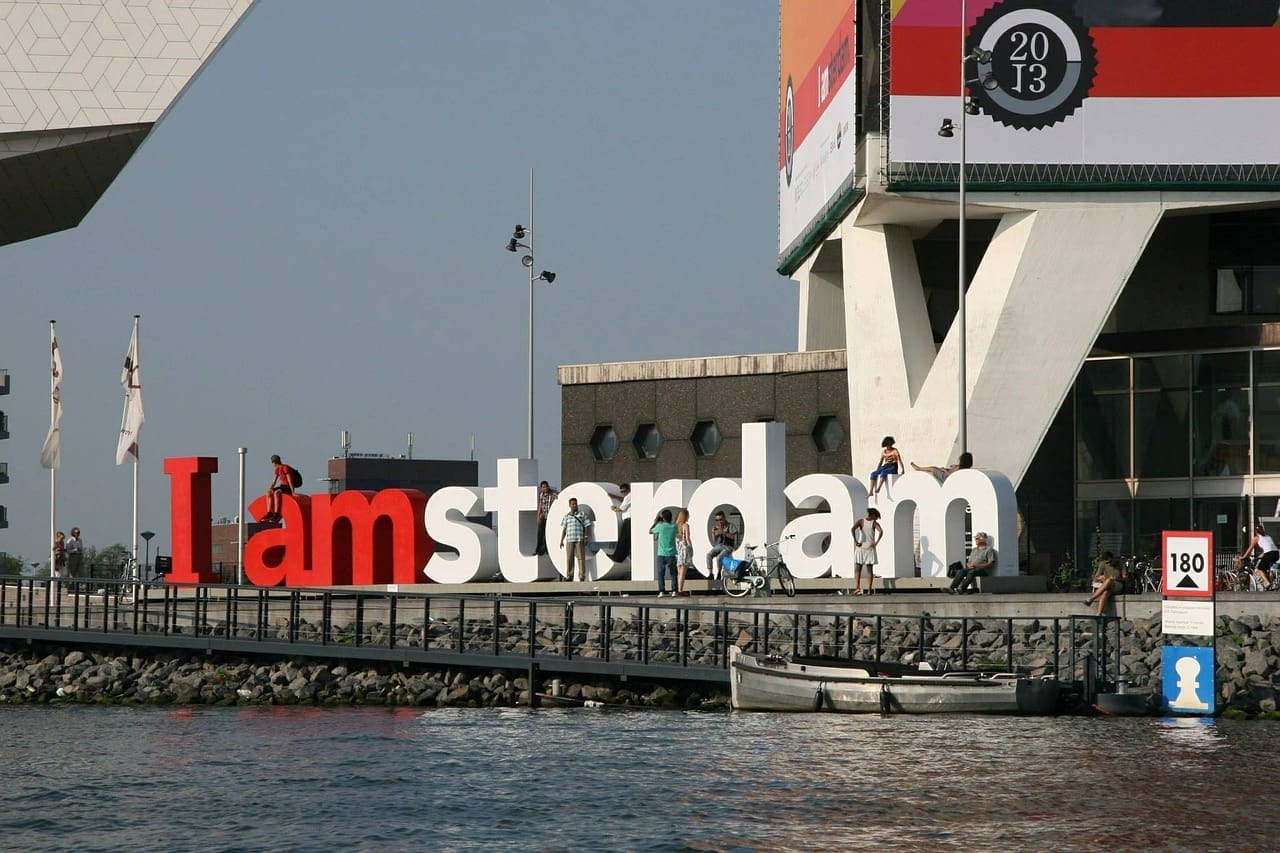 Where is the I amsterdam sign 2024?