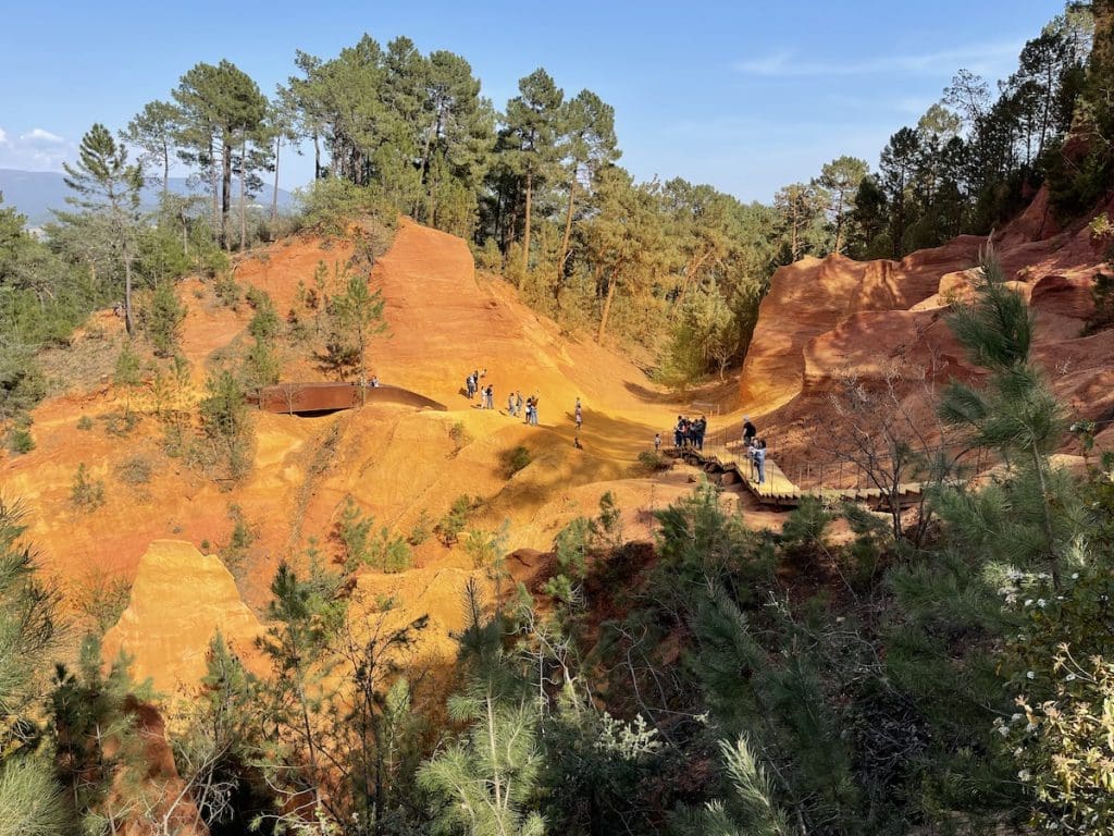 Roussillon okergroeven