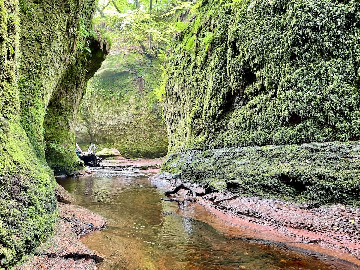 Devil’s Pulpit in Schotland, onverwachts maar adembenemend!