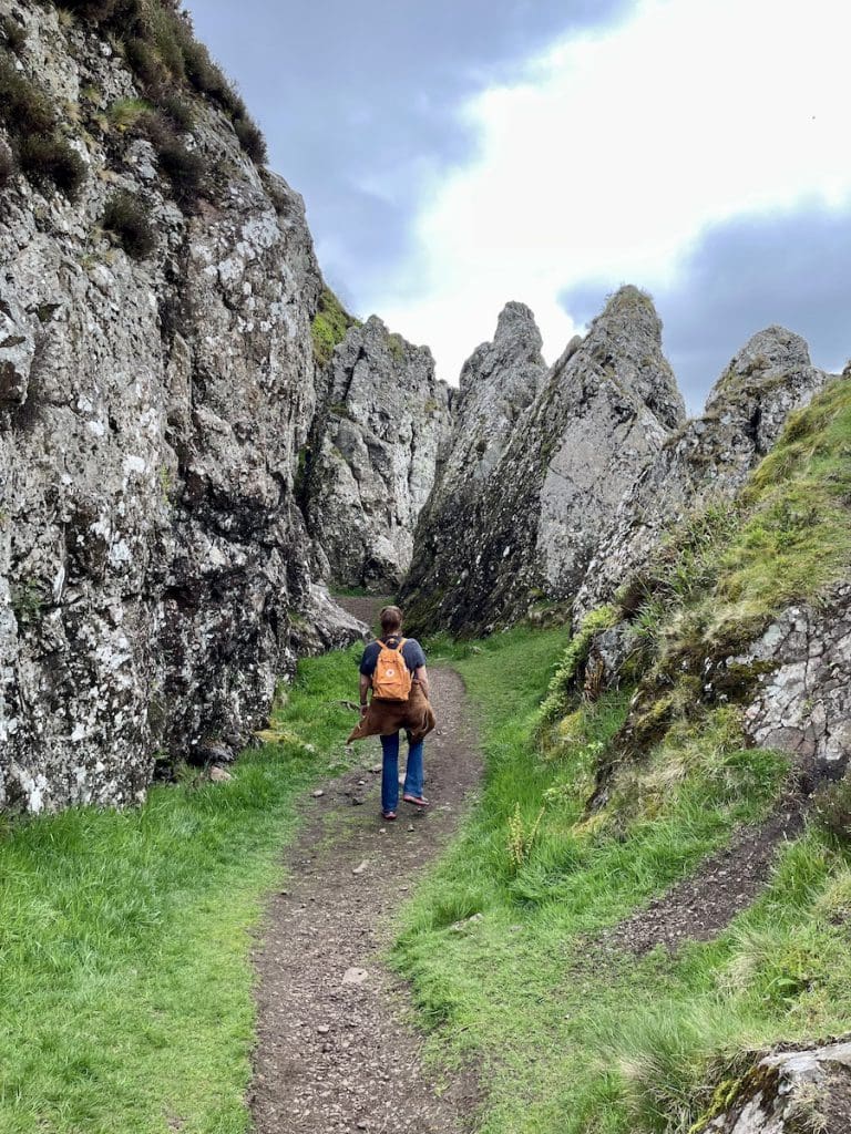 Whangie wandeling