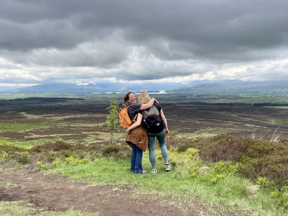 Toffe wandeling in Schotland; de Whangie!