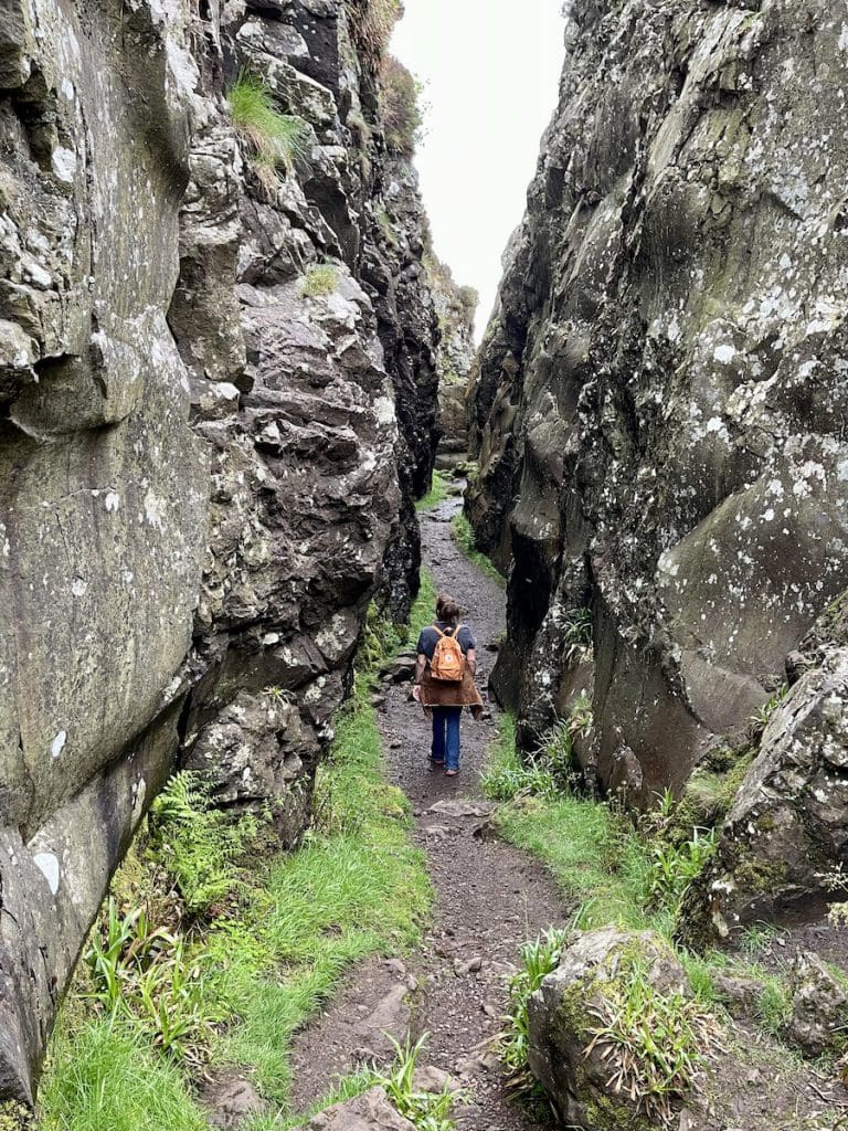 Whangie wandeling