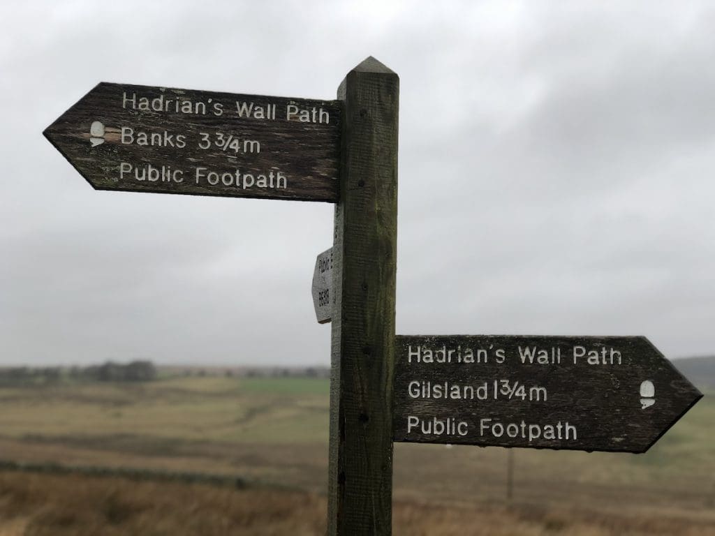 Hadrians Wall wandelen