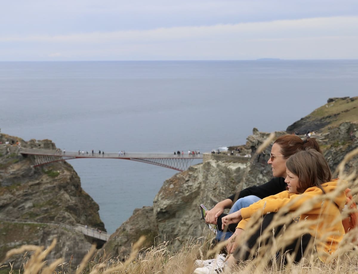 Tintagel Castle, het kasteel van Koning Athur