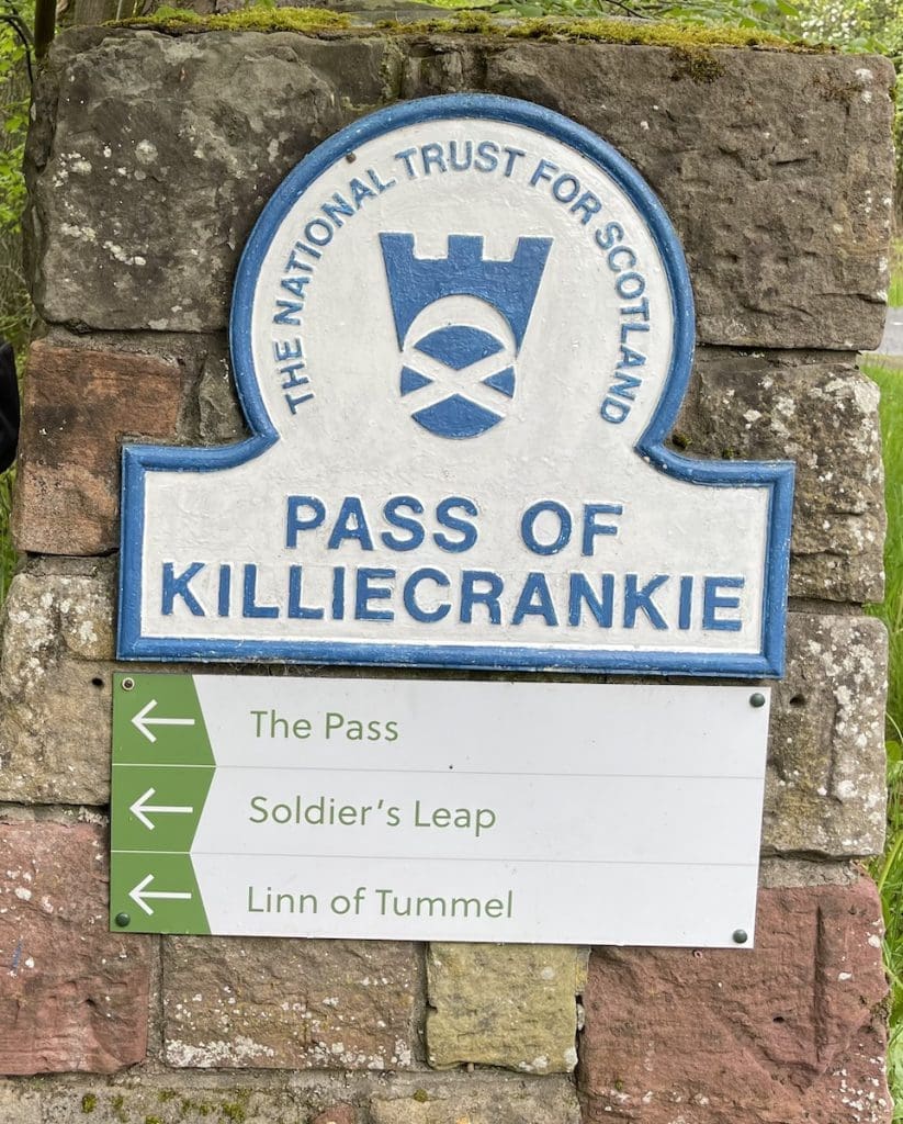 killiecrankie soldiers leap