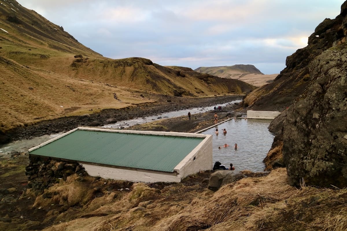 zwemmen in IJsland